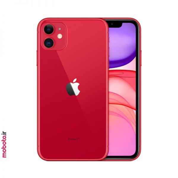 iphone 11 red2 موبایل اپل iPhone 11 ظرفیت 128 گیگابایت | دوسیمکارت CHA | نات‌اکتیو