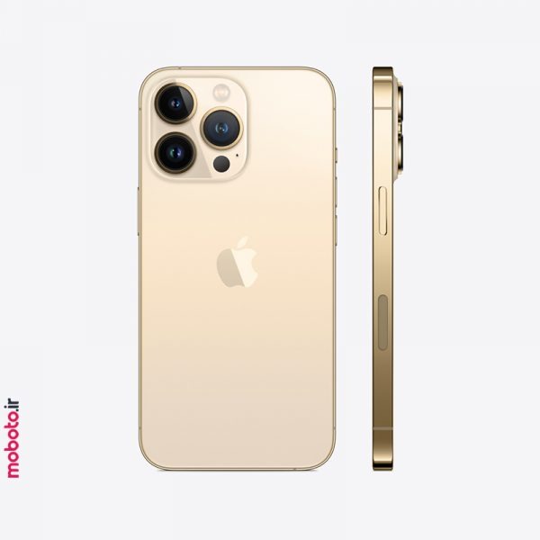 apple iphone 13 pro gold2 موبایل اپل iPhone 13 Pro ظرفیت 128 گیگابایت | دوسیمکارت ZAA | نات‌اکتیو
