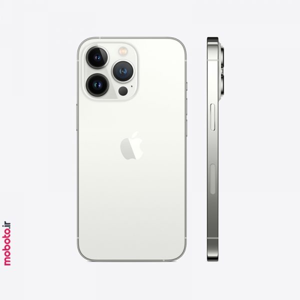apple iphone 13 pro silver2 موبایل اپل iPhone 13 Pro ظرفیت 256 گیگابایت | دوسیمکارت ZAA | اکتیو