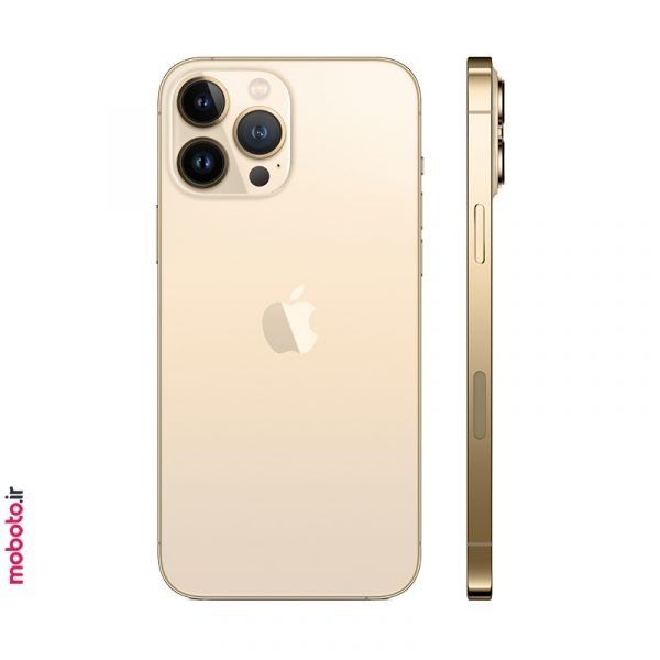 apple iphone 13 promax gold2 موبایل اپل iPhone 13 Pro Max ظرفیت 128 گیگابایت | دوسیمکارت ZAA | نات‌اکتیو
