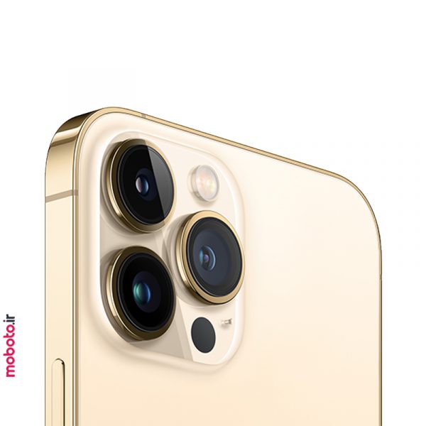 apple iphone 13 promax gold3 موبایل اپل iPhone 13 Pro Max ظرفیت 256 گیگابایت | یک سیمکارت JA | نات‌اکتیو