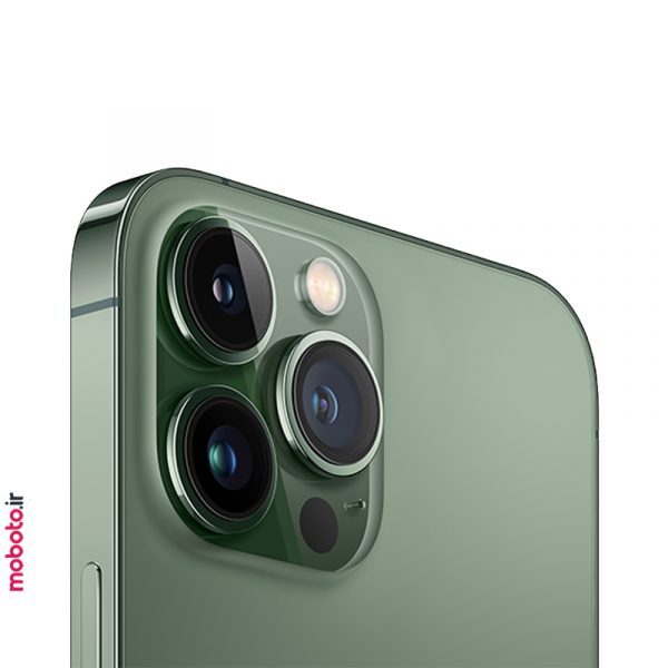 apple iphone 13 promax green3 موبایل اپل iPhone 13 Pro Max ظرفیت 256 گیگابایت | دوسیمکارت ZAA | اکتیو