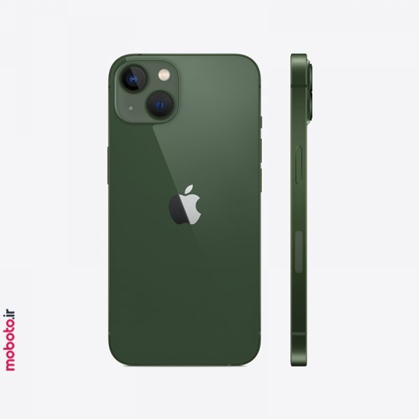 apple iphone13 green2 موبایل اپل iPhone 13 ظرفیت 256 گیگابایت | دوسیمکارت CHA | نات‌اکتیو