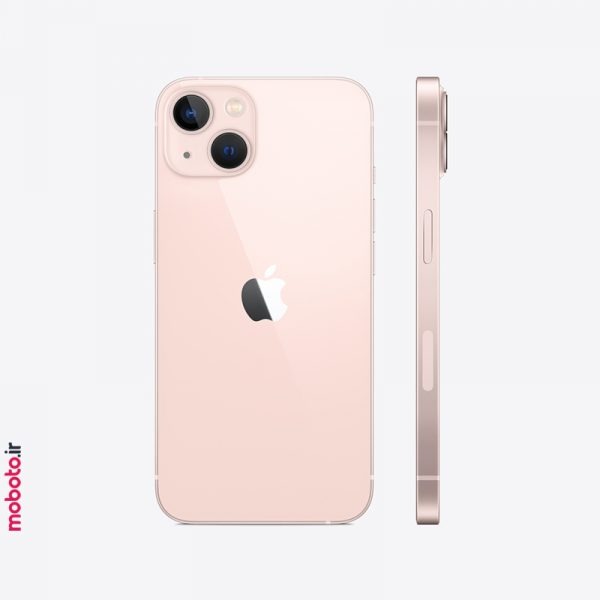 apple iphone13 pink2 موبایل اپل iPhone 13 ظرفیت 128 گیگابایت | دوسیمکارت CHA | نات‌اکتیو