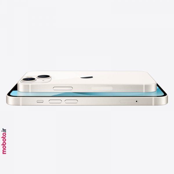 apple iphone13 white4 موبایل اپل iPhone 13 ظرفیت 256 گیگابایت | دوسیمکارت CHA | نات‌اکتیو