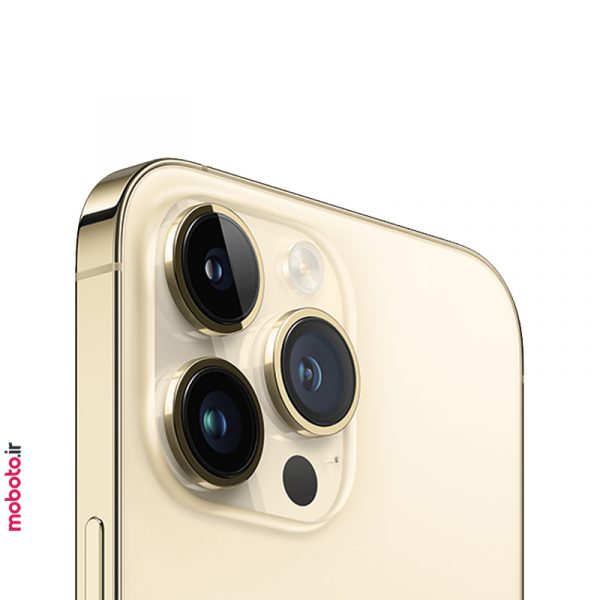 apple iphone 14 promax gold3 موبایل اپل iPhone 14 Pro Max ظرفیت 256 گیگابایت | دوسیمکارت ZAA | اکتیو