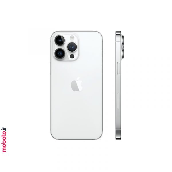 apple iphone 14 promax silver2 موبایل اپل iPhone 14 Pro Max ظرفیت 128 گیگابایت | دوسیمکارت ZAA | اکتیو