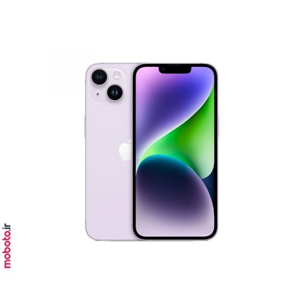 apple iphone 14 purple1 موبایل اپل iPhone 14 ظرفیت 256 گیگابایت | دوسیمکارت ZAA | اکتیو