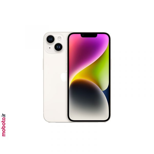 apple iphone 14 white1 موبایل اپل iPhone 14 ظرفیت 128 گیگابایت | دوسیمکارت ZAA | اکتیو